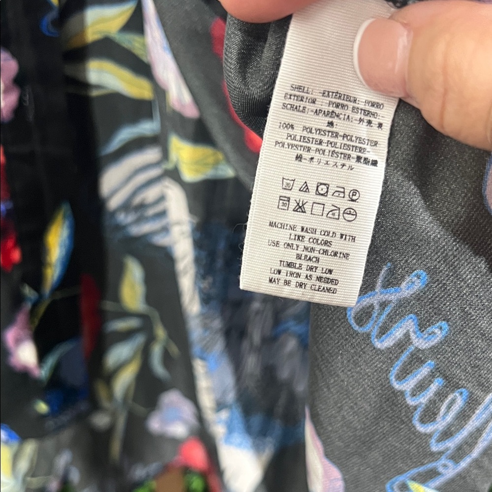 Free People Silky Nights Oversized Hi-Low Shirt size XS - Picture 8 of 10